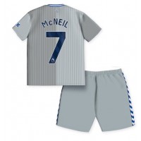 Koszulka piłkarska Everton Dwight McNeil #7 Strój Trzeci dla dzieci 2023-24 tanio Krótki Rękaw (+ Krótkie spodenki)